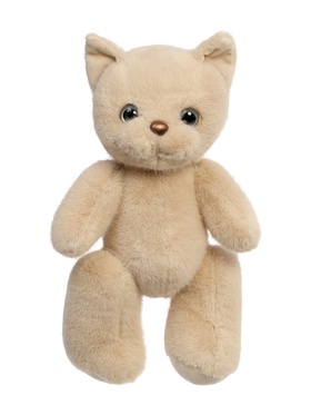 Мягкая игрушка «Котик», бежевый, 20 см