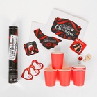 УЦЕНКА Воздушные шары «Девичник», стаканчики, хлопушка, наклейки, 19 предметов в наборе - Фото 2