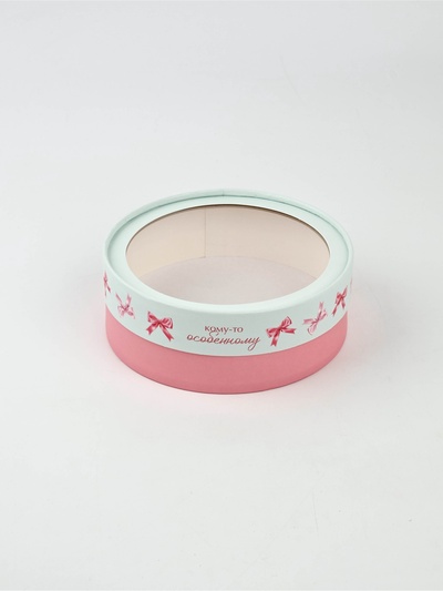 Коробка тубус с окном «Кому-то особенному», 16×16×5 см