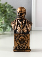Бюст «Ленин», фигурка гипс, 12×6×4.5 см - фото 59413329