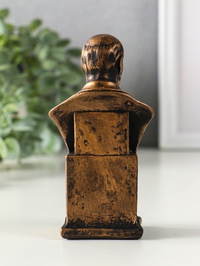 Бюст «Ленин», фигурка гипс, 12×6×4.5 см