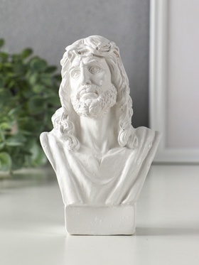 Фигурка гипс «Бюст: Иисус», 14.5×9×6.5 см