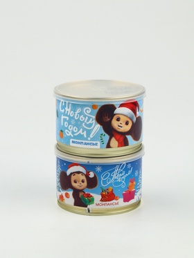 Монпансье в консервной банке «Чебурашка», 2 шт