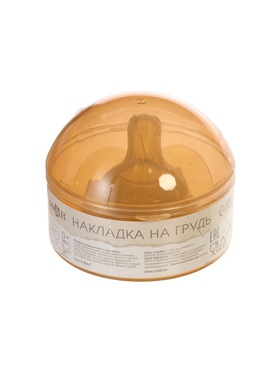 {{photo.Alt || photo.Description || 'УЦЕНКА Накладка на грудь для кормления, силиконовая, в контейнере, 1 шт., M&amp;B'}}