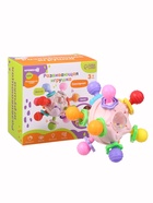 УЦЕНКА Развивающая сенсорная игрушка «Тянучка», с погремушкой, Крошка Я - Фото 2