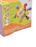 УЦЕНКА Развивающая сенсорная игрушка «Тянучка», с погремушкой, Крошка Я - Фото 9