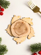 Подставка под горячее «Лошадь в цветах», 11 см, можжевельник 10938567