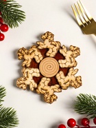 Подставка под горячее «Лошадь маленькая», 11 см, можжевельник 10938569