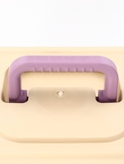 Переноска для животных пластиковая 44×31×27 см, белая/лавандовая - фото 59413453