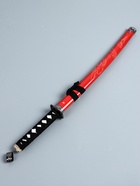 УЦЕНКА Сув. изделие катаны 3в1 на подставке, ножны дерево, дракон красные 54/81/100 см - Фото 20