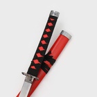 УЦЕНКА Сув. изделие катаны 3в1 на подставке, ножны дерево, дракон красные 54/81/100 см - Фото 5