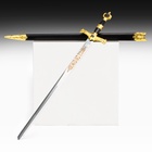 УЦЕНКА Макет оружия «Сувенирный меч. Звезда Давида, клинок роспись, 86 см - Фото 1