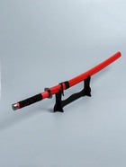 УЦЕНКА Сувенирное оружие «Катана на подставке», красные ножны, 103 см 10949279