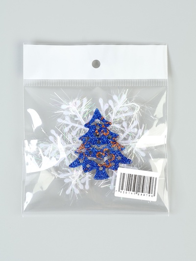 Значок новогодний «Ёлочка» МИКС