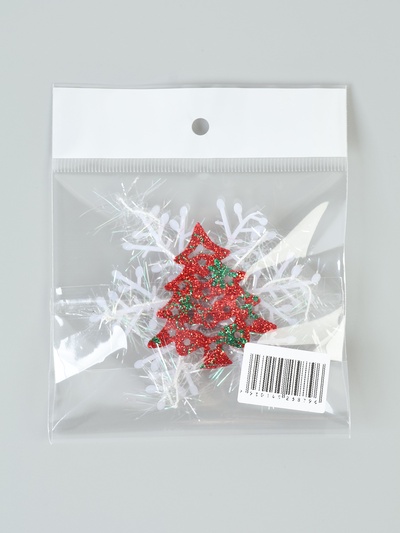 Значок новогодний «Ёлочка» МИКС