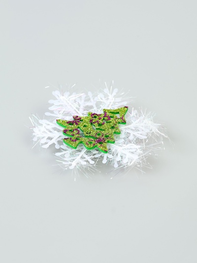 Значок новогодний «Ёлочка» МИКС