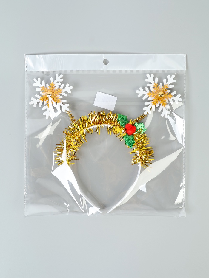 Карнавальный ободок новогодний «Снежинка»