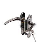 УЦЕНКА Замок врезной LOCKLAND RD004, с ручкой, 3 ключа, цвет черный никель - Фото 2