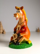 Копилка для денег «Конь с подковой», 31×18.5×19 см, цветной, гипс - Фото 4