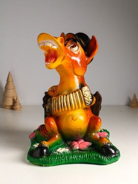 Копилка для денег «Конь с гармонью», 32×23.5×25 см, цветной, гипс