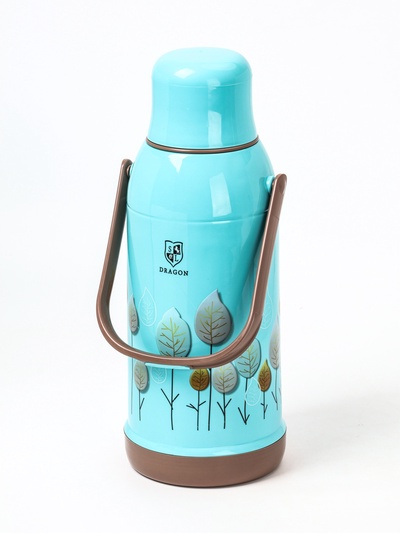 УЦЕНКА Термос 3.2 л, со стеклянной колбой, сохраняет тепло 36 ч, микс