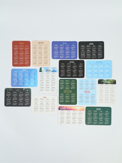 Календарь 2026 карманный «Новогодний» МИКС 15 шт.