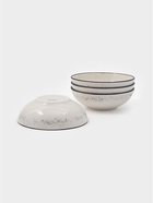 Набор тарелок глубоких Доляна Nature, 4 шт., d=19 см, керамика, бежевые - Фото 3