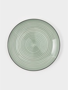 Набор тарелок Доляна Nature, 4 шт., d=27 см, керамика, зелёные - Фото 4