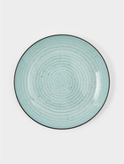 Набор тарелок Доляна Nature, 4 шт., d=27 см, керамика, голубые - Фото 4