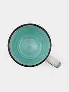 Чайная пара Доляна Nature, 2 предмета: чашка 260 мл, блюдце d=15 см, керамика, голубая - Фото 4