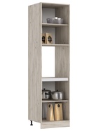 Кухонный гарнитур трёхуровневый «Карина», под посудомоечную машину, 3250 мм, цвет кашемир/крафт серый - Фото 5