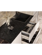 Кухонный гарнитур трёхуровневый «Карина», под посудомоечную машину, 3250 мм, цвет кашемир/крафт серый - Фото 6