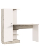 Стол компьютерный №1, 1450×502×1350 мм, цвет кашемир/крафт серый - Фото 2