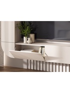 Гостиная подвесная «Оскар», 2003×350×1484 мм, цвет кашемир/кашемир МДФ - фото 59413966