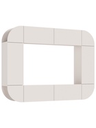 Гостиная подвесная «Оскар», 2003×350×1484 мм, цвет кашемир/кашемир МДФ - фото 59413967