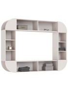 Гостиная подвесная «Оскар», 2003×350×1484 мм, цвет кашемир/кашемир МДФ - фото 59413968