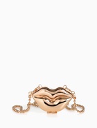 УЦЕНКА Сумка жен. 16.5×3.5×11, отд на магните, длин цепочка, золото - Фото 4