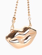 УЦЕНКА Сумка жен. 16.5×3.5×11, отд на магните, длин цепочка, золото - Фото 5