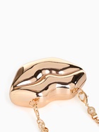 УЦЕНКА Сумка жен. 16.5×3.5×11, отд на магните, длин цепочка, золото - Фото 6