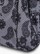 Сумка дорожная на молнии, 2 наружных кармана, длинный ремень, белый/чёрный - Фото 5