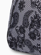 Сумка дорожная на молнии, 2 наружных кармана, длинный ремень, белый/чёрный - Фото 9