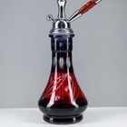 УЦЕНКА Кальян в сборе для курения комплект «Нахти», 53 см, 1 трубка, черно-красный - Фото 2