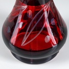 УЦЕНКА Кальян в сборе для курения комплект «Нахти», 53 см, 1 трубка, черно-красный - Фото 5