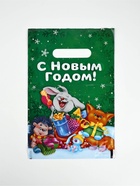 Пакет подарочный, полиэтилен, «Новый год», 20 х 30 см - фото 119072860 Пакет подарочный, полиэтилен, «Новый год», 20 х 30 см - фото 119072860