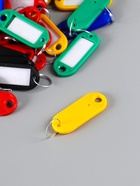 Набор бирок для ключей на кольце «Идентификатор», 53 мм, 50 шт., МИКС - Фото 4