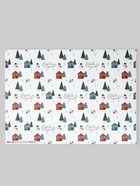 Бумага упаковочная новогодняя крафтовая «Снеговики», 50×70 см - Фото 6