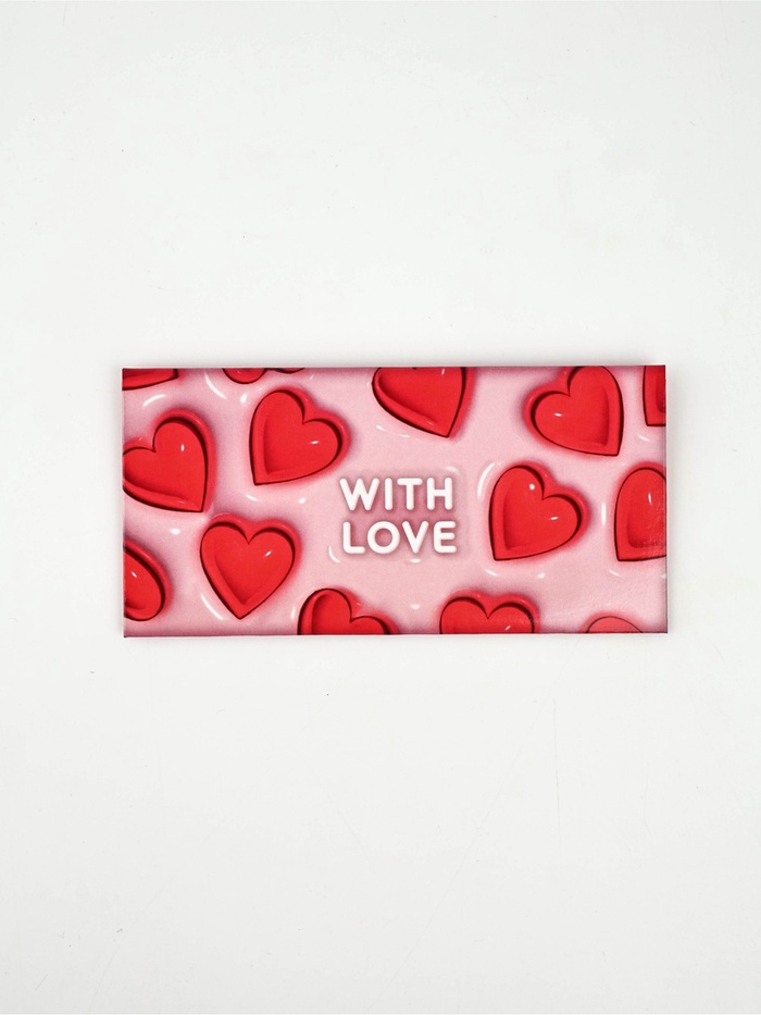 Конверт для денег «Для тебя с любовью», 16.5×8 см - Фото 1