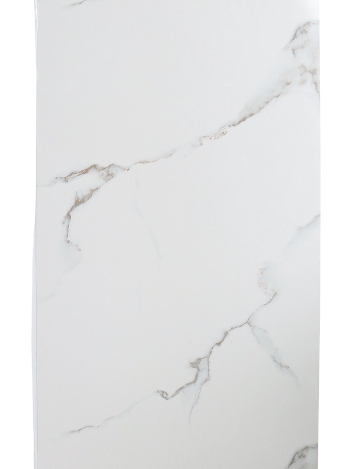 Кухонный фартук на стену «Мрамор», 4000×600 мм, цвет белый - Фото 1