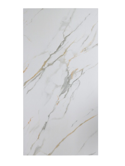 Гибкий мрамор «Алма», 1200×600 мм, цвет белый