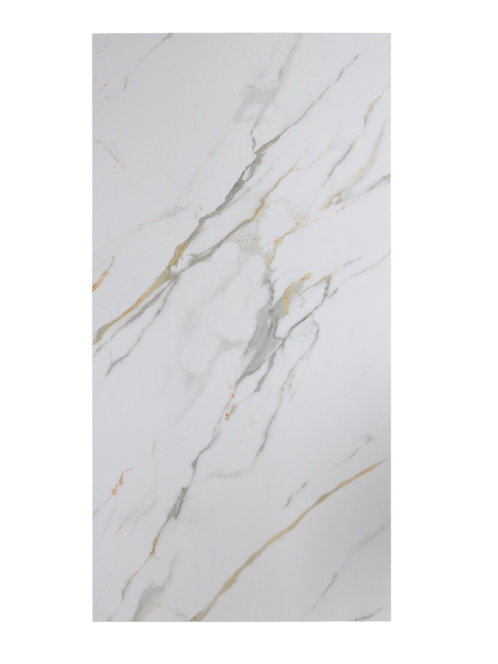Гибкий мрамор «Алма», 1200×600 мм, цвет белый - Фото 1